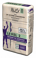 Наливной пол цементный "LEVEL 2" 25 кг.