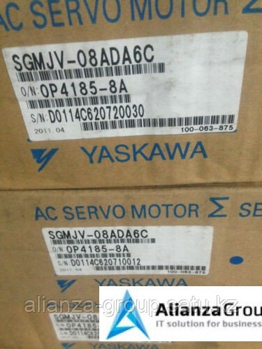 Сервомотор YASKAWA SGMJV-08ADA6C