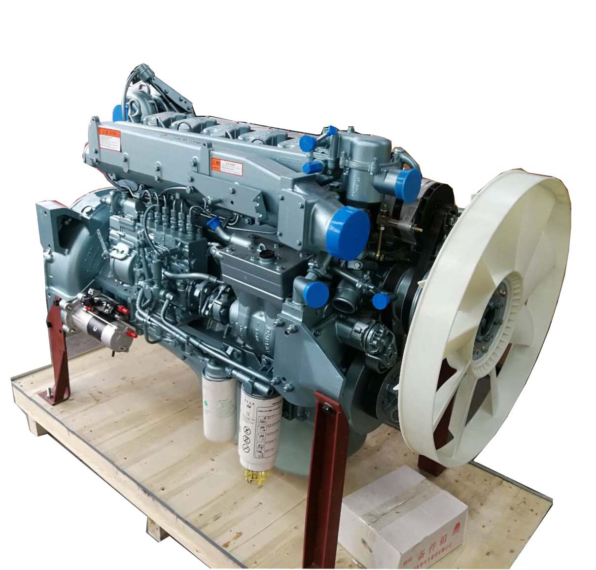 Вал коленчатый с резьбой (ZL50G, HOWO 290/336/371 л/с, WD615.47/WD615.68) 61560020029.