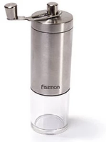8250 FISSMAN Кофемолка ручная 18 см (стальной корпус с керамическим механизмом)