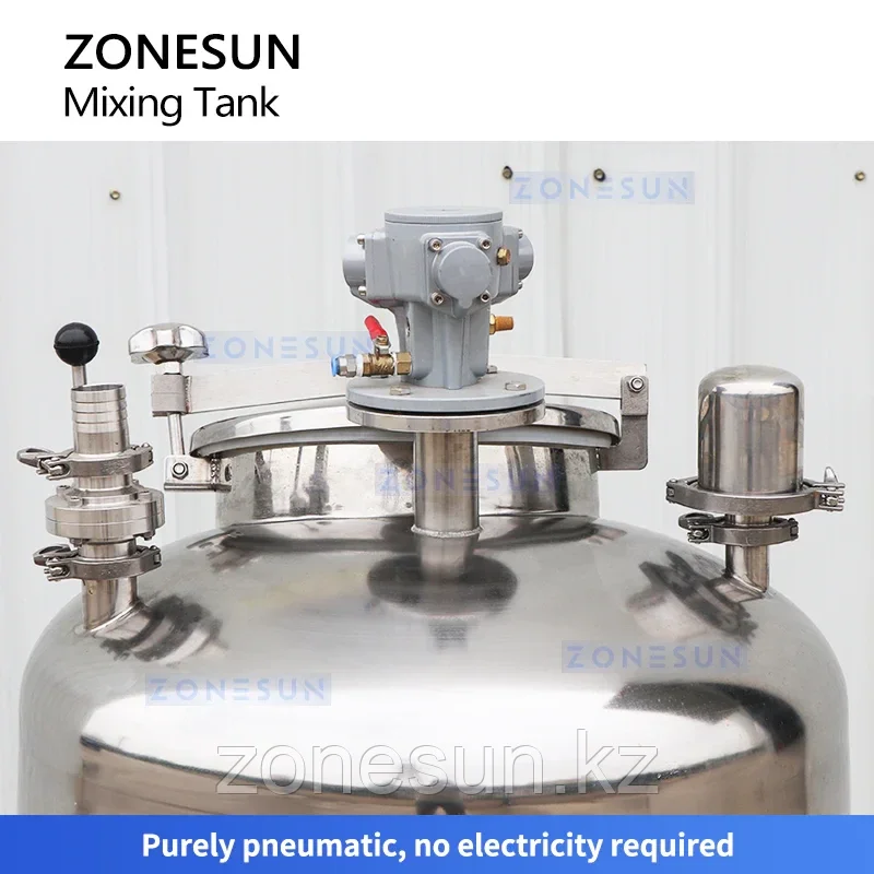 Пневматический смесительный бак ZONESUN ZS-PMT100L