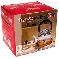 Чайник заварочный стеклянный с фильтром Tea and coffee Pot (550 мл)1