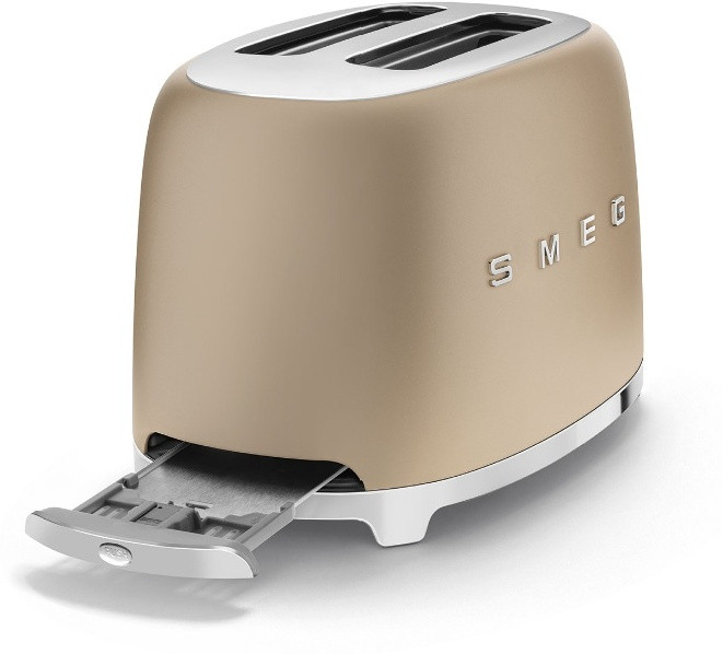 Тостер Smeg TSF01CHMEU шампань