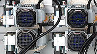 Кромкооблицовочный станок с двойным клеем NB7CJM3