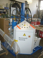 Reinhardt-Technik Ecostar 250 миксер (экструдер) для вторичной герметизации стеклопакетов.