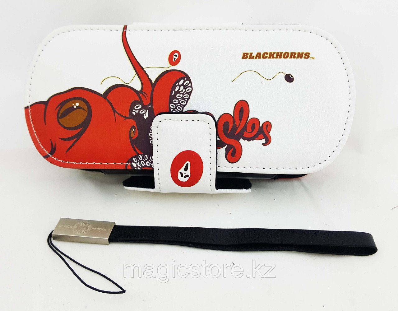 Чехол на застежке Black Horns Sony PSP Slim 2000/3000 Protective Case Free-Style Leather, цветной
