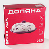 Блинница Доляна «Емеля», d=23 см, доломит, белая6
