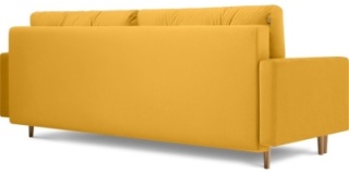 Mebel.kz диван прямой Нумо, обивка велюр, 86х216х140 см, желтый6