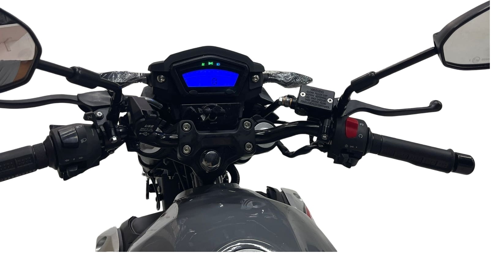 Мотоцикл Lifan LF200-10M серый