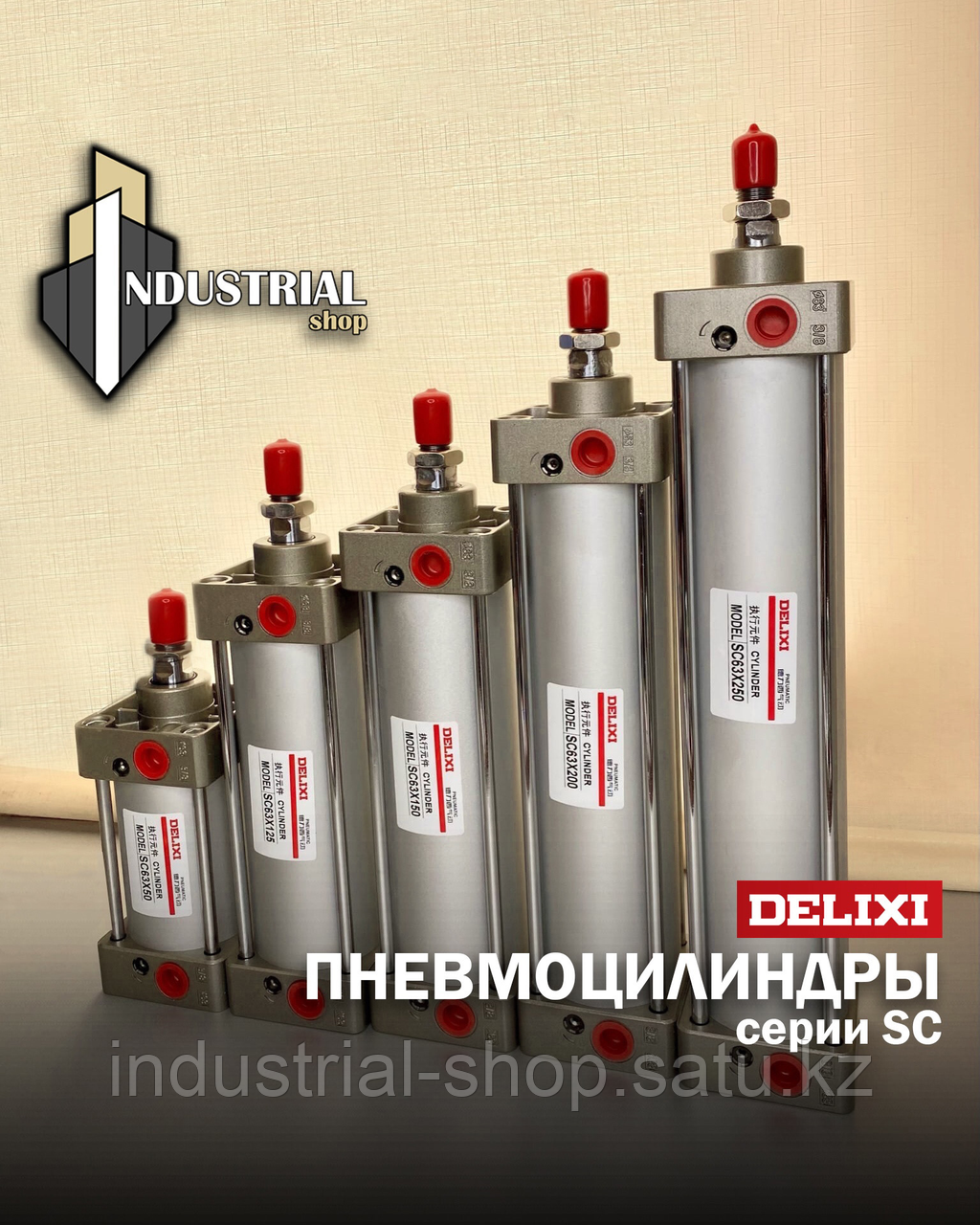 Пневмоцилиндр серии SC 40х100