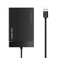UGREEN 30847 Корпус для жесткого диска 2.5" с встроенным кабелем USB 3.0