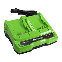 Зарядное устройство Greenworks G24X2UC2 (2931907)