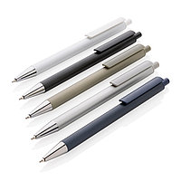 Ручка Amisk из переработанного алюминия RCS, серебряный; серый, , высота 14,1 см., диаметр 1 см., P611.1725