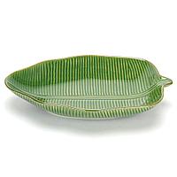 Fissman Блюдо GREEN 32,5х22,5х5см (керамика)