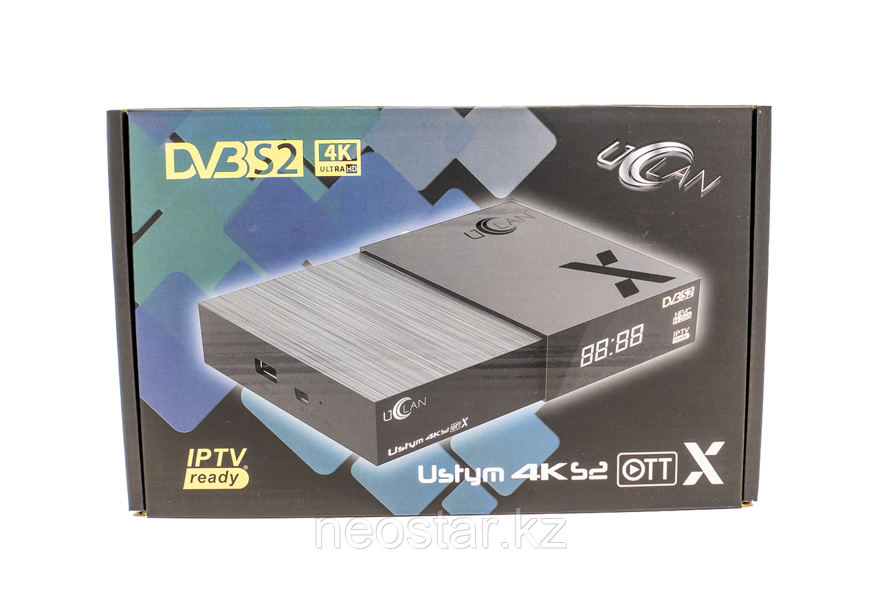 Спутниковый ресивер Uclan Ustym 4K S2 OTT X