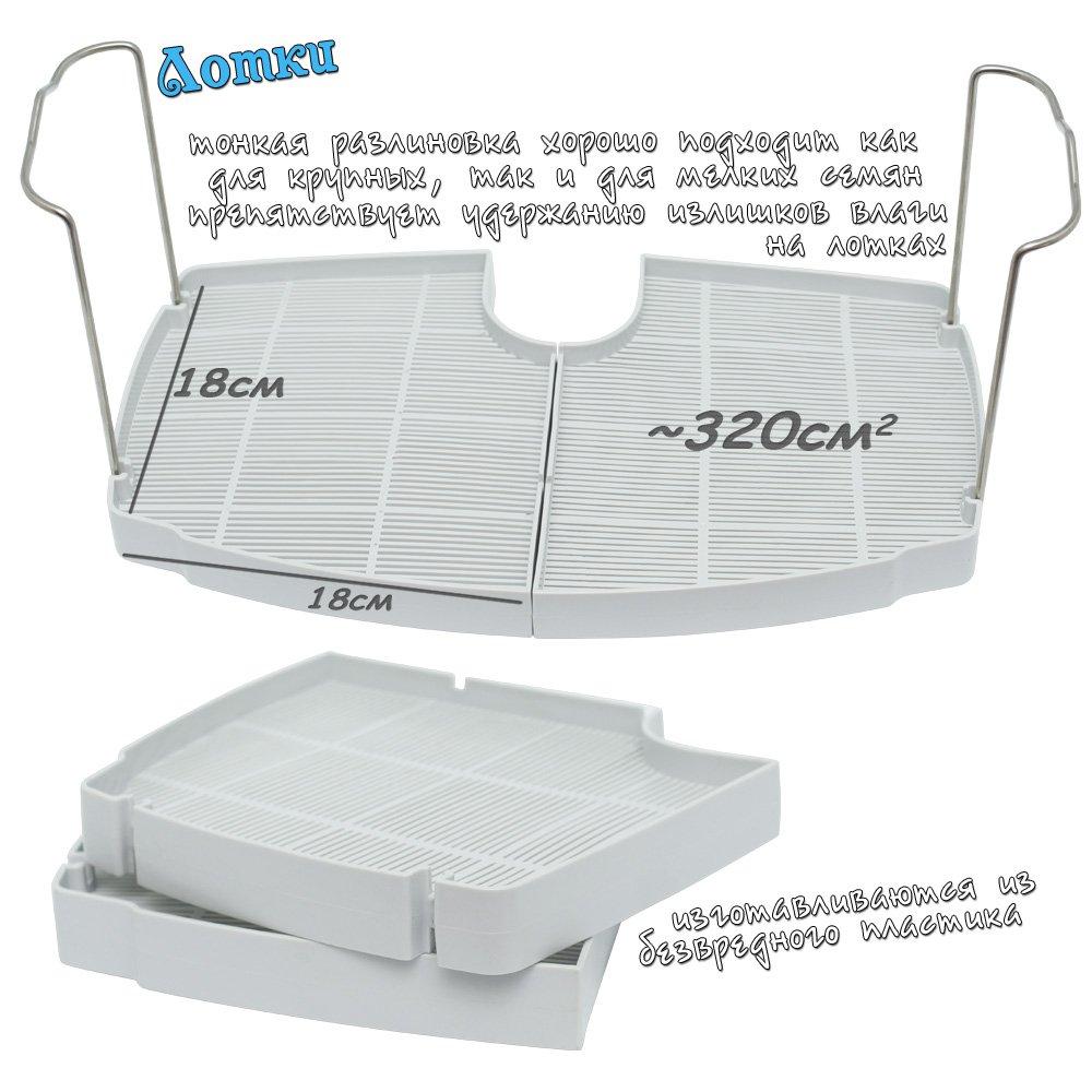 RAWMID Микроферма RAWMID Dream Sprouter SDM-02 прозрачная (проращиватель и выращиватель)