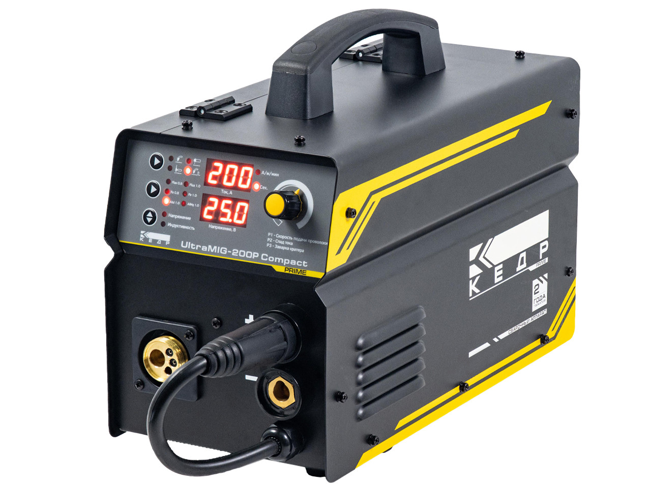 КЕДР Полуавтомат КЕДР UltraMIG-200P Compact (220В, 20-200А)