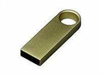 USB 3.0-флешка на 64 Гб с мини чипом и круглым отверстием, серебристый6