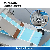 ZONESUN ZS-TB890 Автоматическая этикетировочная машина для рулонов с функцией подсчета рулонов1