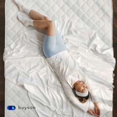 Матрас buyson BuyFit, независимые пружины, 90x200 см7