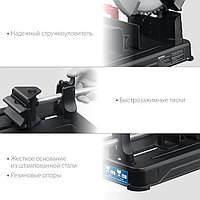 Отрезная пила (монтажная) ЗУБР Профессионал, без диска, ПОМ-355, 2000 Вт, 355 мм8