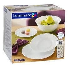 Столовый сервиз Luminarc Trianon 19 предметов на 6 персон