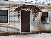 Козырек с прозрачной крышей2