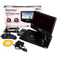 Портативный DVD-плеер Sonou 10,8 дюймов на аккумуляторной батарее2