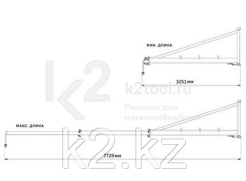 Телескопическая сварочная консоль Promotech TL8000