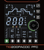 Cварочный инвертор Jasic TIG-200P AC/DC PFC (E2S22) EVO20 (TIG)4