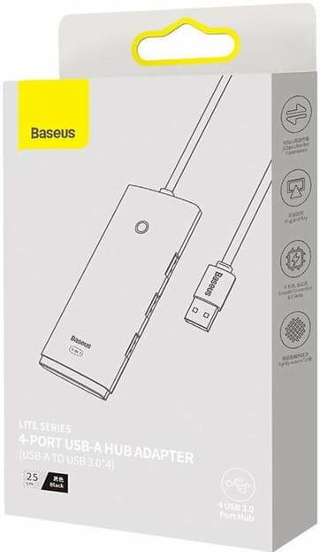 Хаб USB 3.0 Baseus Lite Series WKQX030001