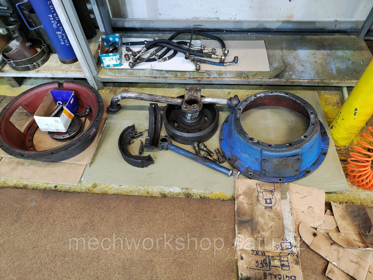 Ремонт КПП спецтехники погрузчиков, автогрейдеров типа ZF-4WG180, ZF-4WG65, XCMG, SDLG, XGMA, LIUGONG,
