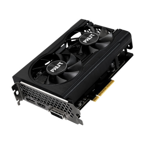 Видеокарта Palit GeForce RTX 3050 Dual (NE63050018P1-1070D) черный