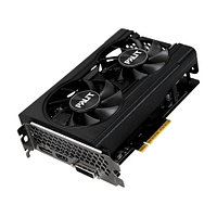 Видеокарта Palit GeForce RTX 3050 Dual (NE63050018P1-1070D) черный2