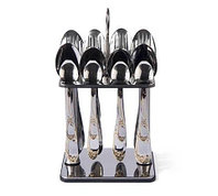 Набор столовых приборов на 8 персон на подставке MGFR Shell Cutlery Set {25 предметов}2