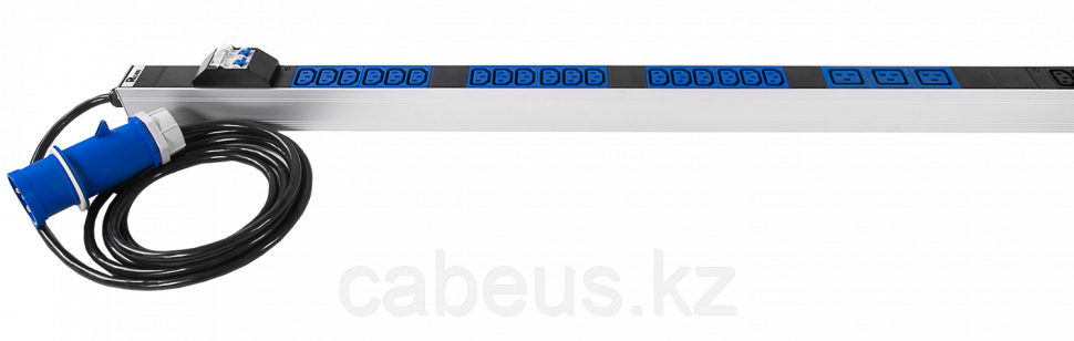 Блок силовых розеток Rem Rem-MC, IEC 60309 C13 х 36, IEC 60320 С19 х 6, вход IEC 320 309 3PN, шнур 3 м,