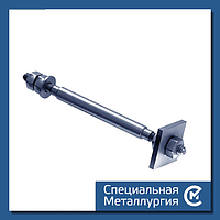 Болт фундаментный с анкерной плитой ГОСТ 24379.1-80