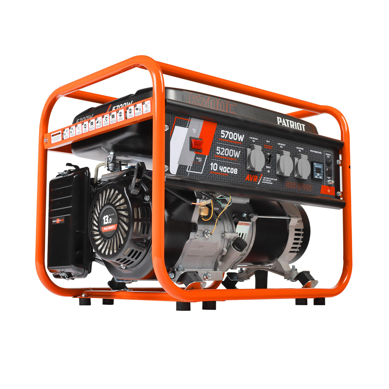 Генератор бензиновый PATRIOT GRS 6700C (476102105)