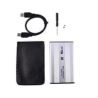Внешний алюминиевый корпус/чехол/кейс для HDD 2,5 жесткого диска USB 3.03