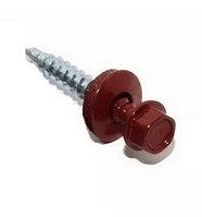 Саморез кровельный 5.5x19 RAL3003 по металлу (4 000шт)