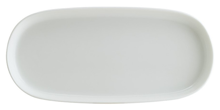 Блюдо овальное Bonna White HYG18OV