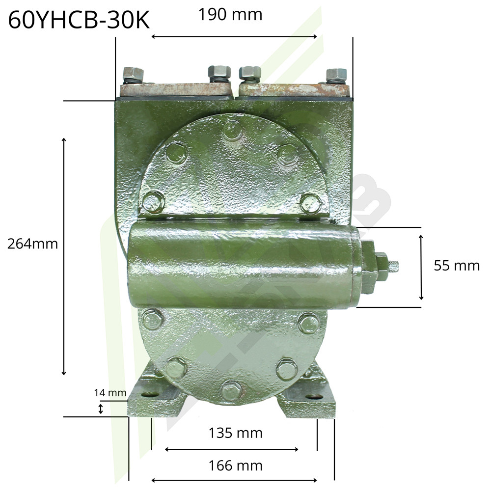 Насос шестеренчатый 60YHCB-30 для бензовоза