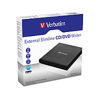 Внешний привод Verbatim CD/DVD 98938 Slim USB Чёрный1