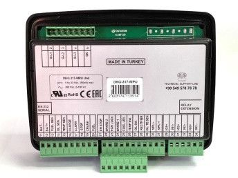 Ручной и удаленный запуск генератора Datakom DKG-317 MPU