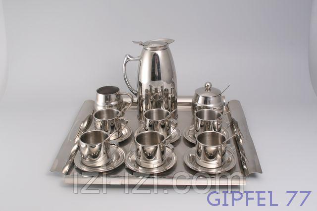 8550 GIPFEL Кофейный сервиз REGALO 23 пр. (нерж. сталь)