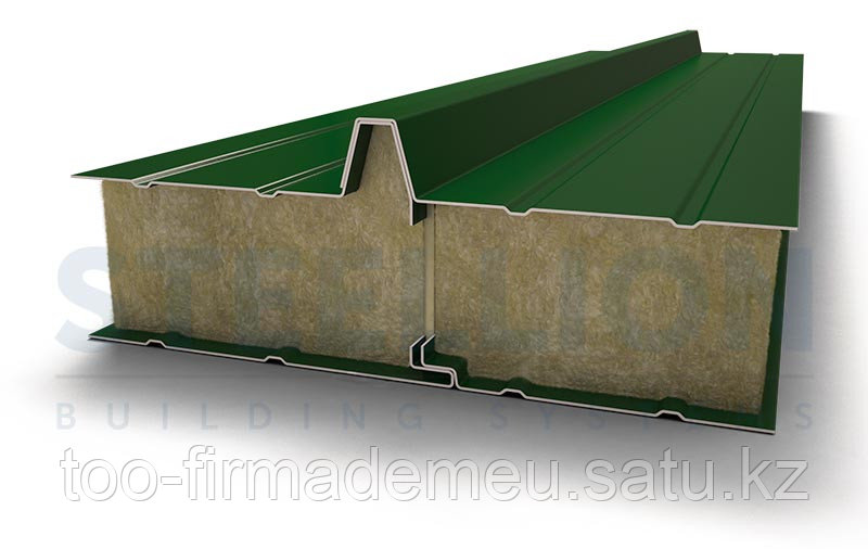 Сэндвич-панели кровельные (минвата) размер 0,45-950*100