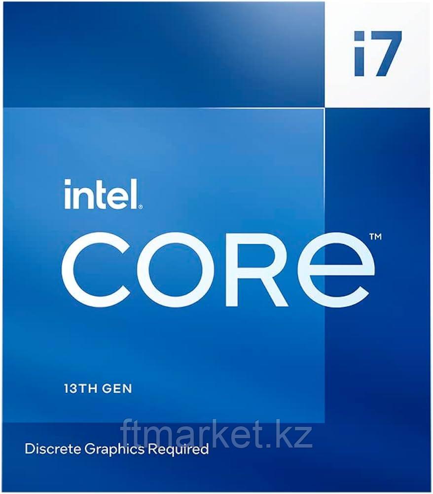 Процессор Core i7-13700F 3.4GHz, 16C/24T, 30Mb Intel Smart Cache, TDP125W, LGA1700, BX8071513700KF