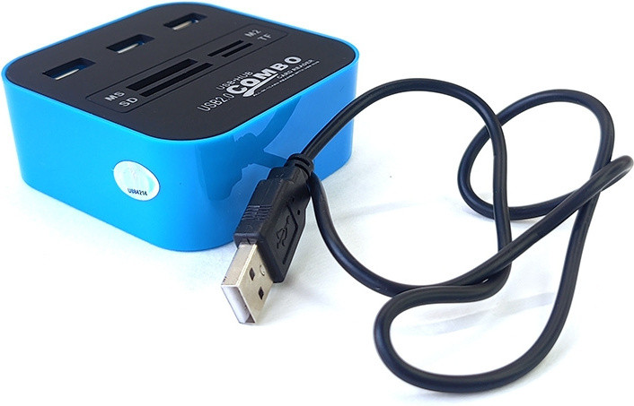 USB Хаб ViTi 3PUComboCR