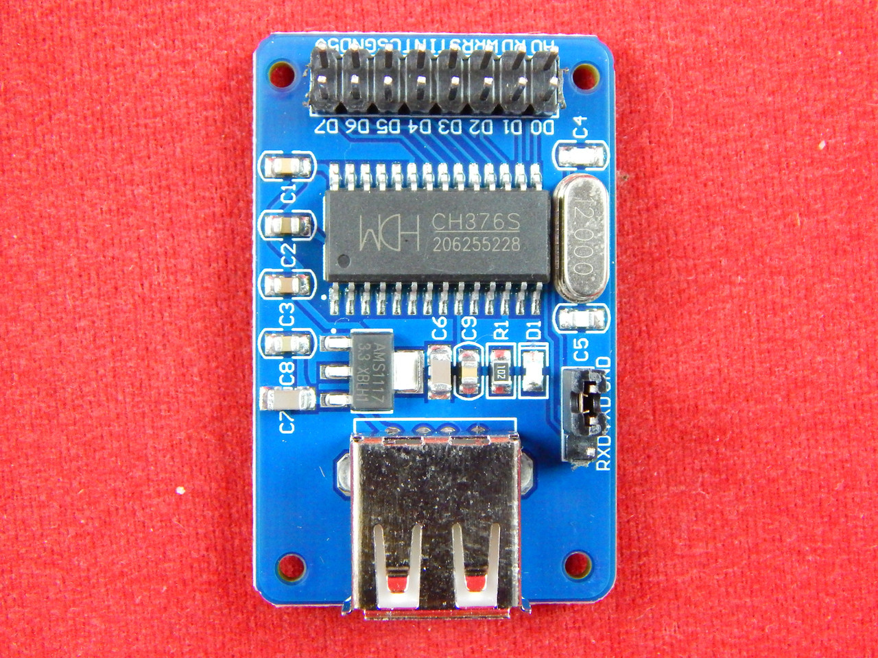 Модуль чтения USB CH376S