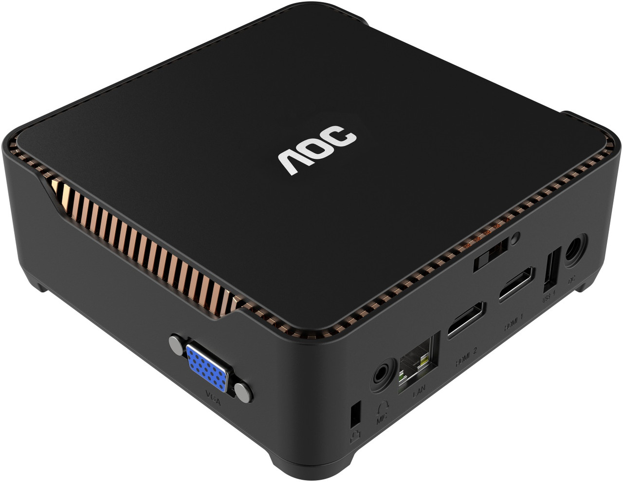 Неттоп (Мини ПК) AOC MOSS M3 Intel N100, 8 ГБ RAM, 512 ГБ SSD